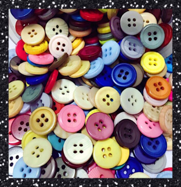 Thanh lý Nút quần, nút áo size 16mm đủ màu